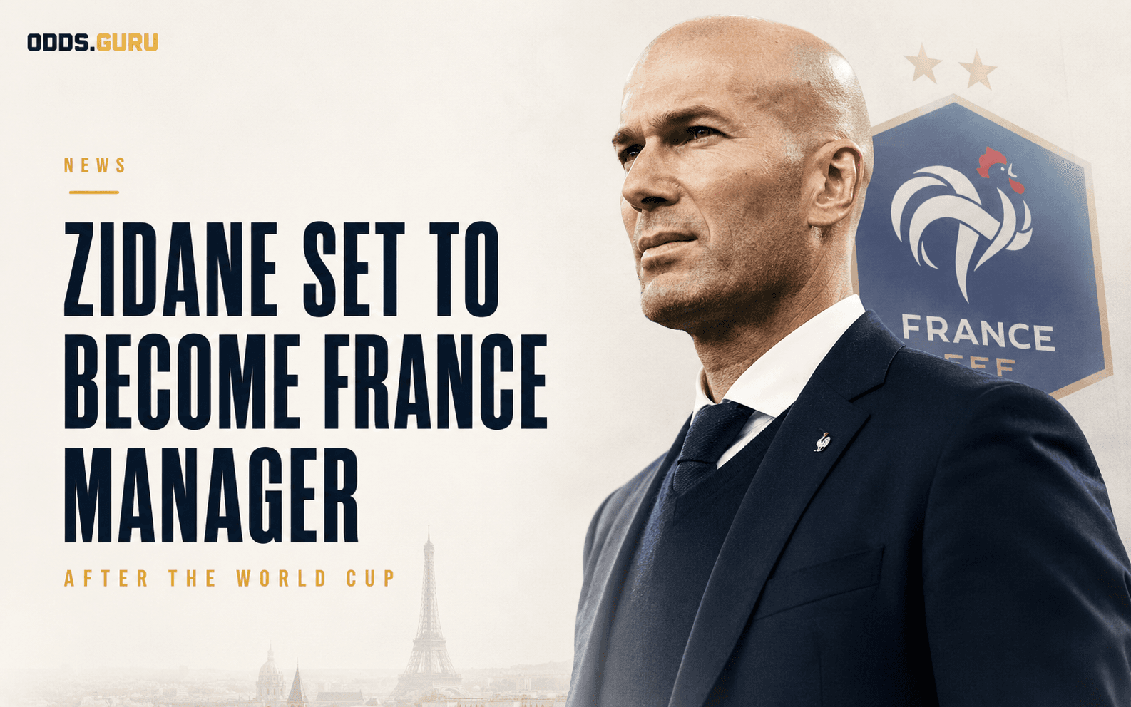 Zidane France Manager Move Locked In To Sign After the World Cup